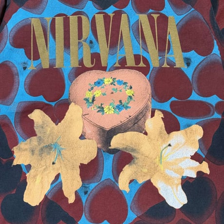 NIRVANA "HEART SHAPED BOX" GIANT BY TEEJAYS LARGE 2354
