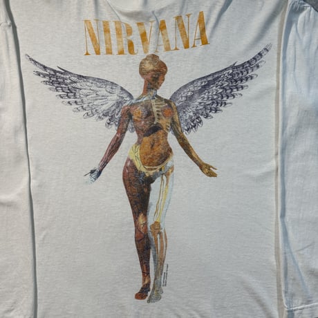 NIRVANA "IN UTERO" LS SCREENSTARS X-LARGE 2119