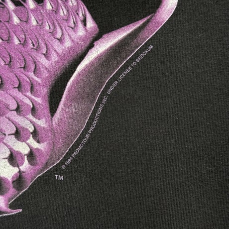 THE ROLLING STONES "PURPLE SPIKE TONGUE" BROCKUM X-LARGE 1489