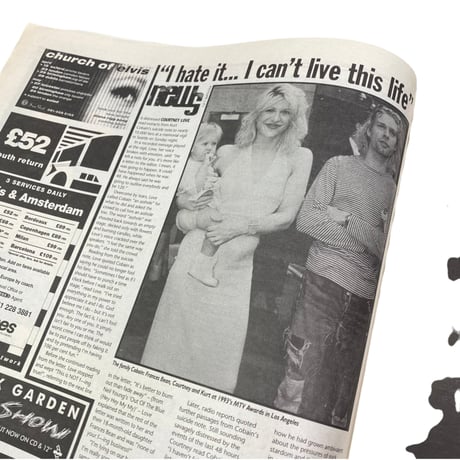 1994 NME MAGAZINE NIRVANA KURT COBAIN MEMORIAL ISSUE