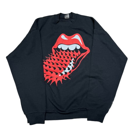 THE ROLLING STONES "SPIKE TONGUE WORLD TOUR 94/95 VOODOO LOUNGE" LS FRUIT OF THE LOOM X-LARGE 1869