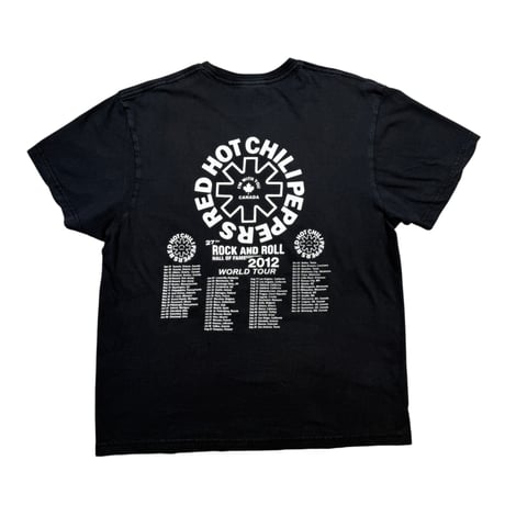 RED HOT CHILI PEPPERS "ROCK AND ROLL HALL OF FAME WORLD TOUR 2012" STEDMAN LARGE 324