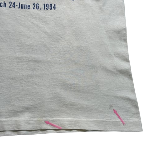 RICHARD AVEDON "WHITNEY MUSEUM OF AMERICAN ART" FRUIT OF THE LOOM MEDIUM 2159
