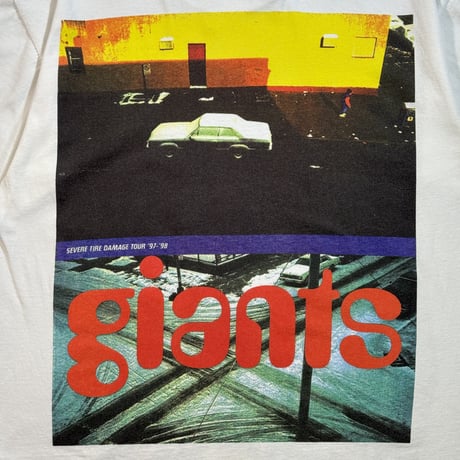 THEY MIGHT BE "SEVERE TIRE DAMAGE TOUR 97-98" GILDAN X-LARGE 2299