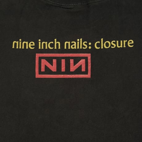 NINE INCH NAILS "closure" Lee X-LARGE ナインインチネイルズ 1202