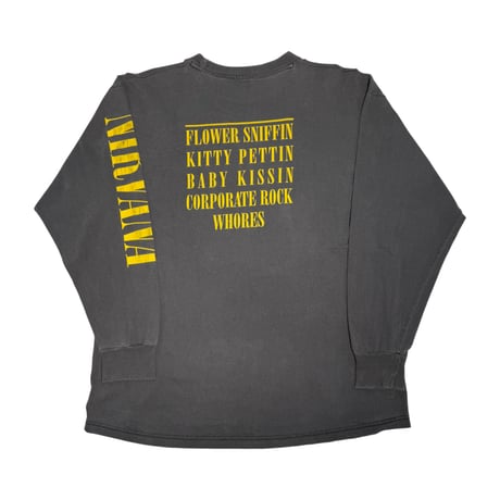 NIRVANA "SMILE" LS EURO TAG X-LARGE 912