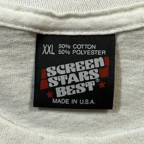 PARENTAL ADVISORY "WARNING" SCREEN STARS XX-LARGE 1764