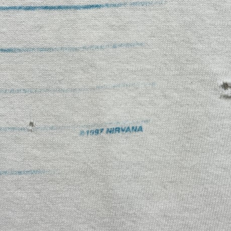 NIRVANA "NOTE WHITE" WILD OATS X-LARGE 1885