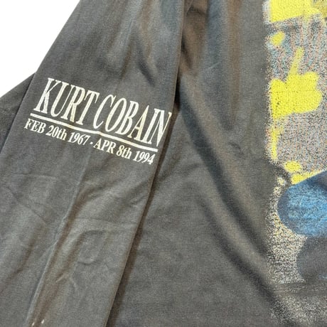KURT COBAIN "MEMORIAL FEB 20TH 1967-APR 8TH 1994 LS" X-LARGE 1589