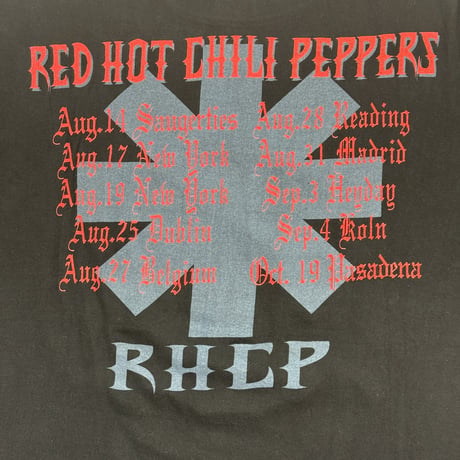 RED HOT CHILI PEPPERS "EUROPEAN TOUR" GIANT FITS LIKE X-LARGE 902