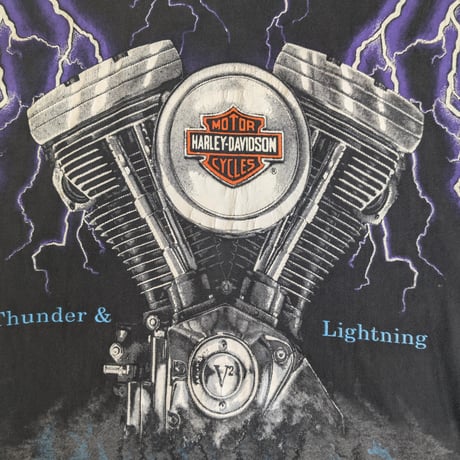 HARLEY DAVIDSON Thunder & Lightning OVP LARGE 341