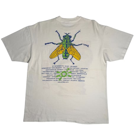 BUTTHOLE SURFERS "INDEPENDENT WORM SALOON" HANES X-LARGE 947