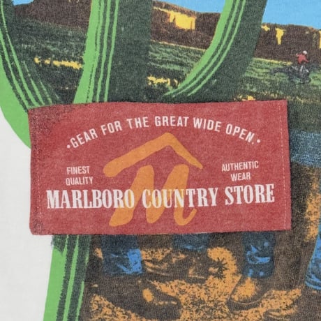 Marlboro 【CACTUS RODEO COUNTRY】FRUIT OF THE LOOM X-LARGE マルボロ 1220