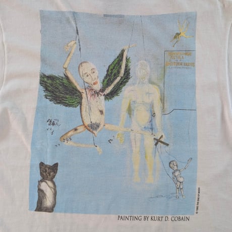 NIRVANA 【Kurt Cobain Commemorate】giant BY TULTEX LARGE ニルヴァーナ 740