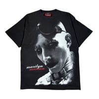MARILYN MANSON "THERE'S NO TIME TO DISCRIMINATE" MARILYN MANSON TAG FITS LIKE X-LARGE 1785