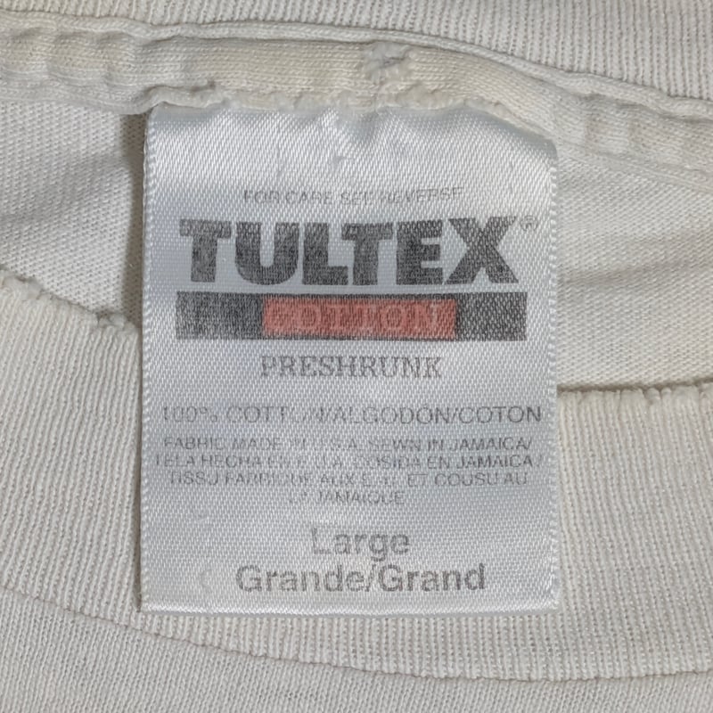 RED HOT CHILI PEPPERS 1996 WORLD TOUR NATURAL T