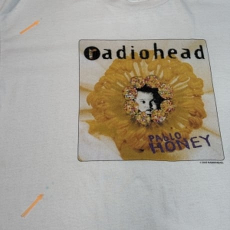 radiohead 【PAblo HONEY】1997 DELTA X-LARGE レディオヘッド 1329