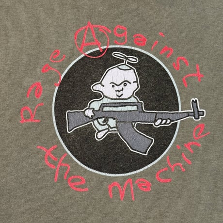 RAGE AGAINST THE MACHINE "GUN BABY" GIANT BY TULTEX X-LARGE 2499