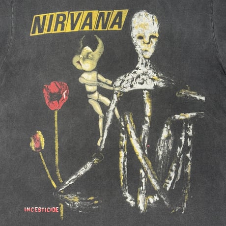 NIRVANA "INCESTICIDE" GIANT BY TULTEX LARGE  873