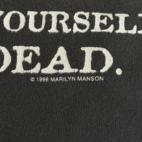 MARILYN MANSON "YOU'RE ALREADY DEAD" WINTERLAND X-LARGE 1186