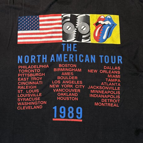 THE ROLLING STONES "THE NORTH AMERICAN TOUR 1989" X-LARGE 384