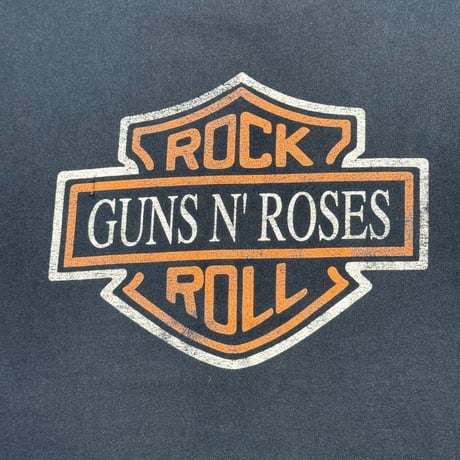 GUNS N' ROSES "ROCK'N ROLL" FRUIT OF THE LOOM MEDIUM 26