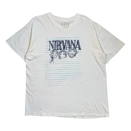 NIRVANA "NOTE WHITE" WILD OATS X-LARGE 1885