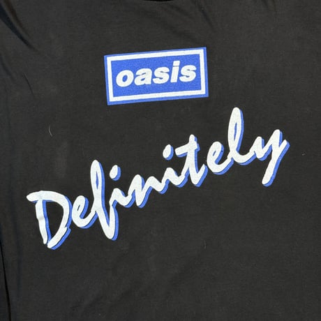 OASIS "DEFINITELY MAYBE" LS EURO TAG X-LARGE 2069