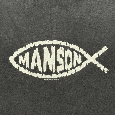 MARILYN MANSON "FISH LOGO" WINTERLAND X-LARGE 1995