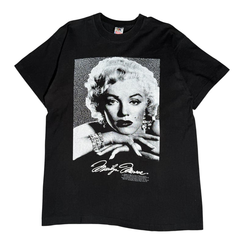 マリリン・モンロー Tシャツ XL 黒 FRUIT OF THE LOOM MARILYN MONROE 
