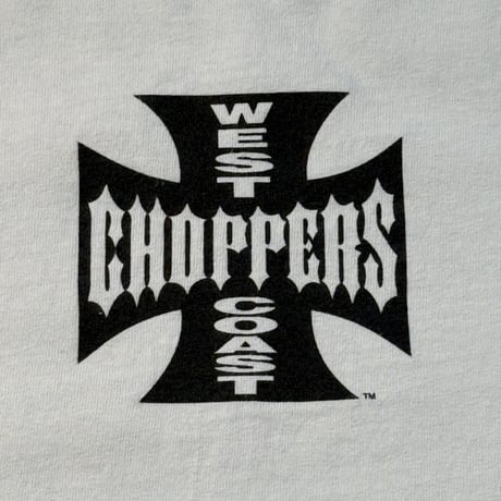 WEST COAST CHOPPERS "BRAND LOGO" LS WCC TAG FITS LIKE X-LARGE 2122