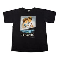 TITANIC "MOVIE PROMO BLACK" U.S. T'S X-LARGE 997