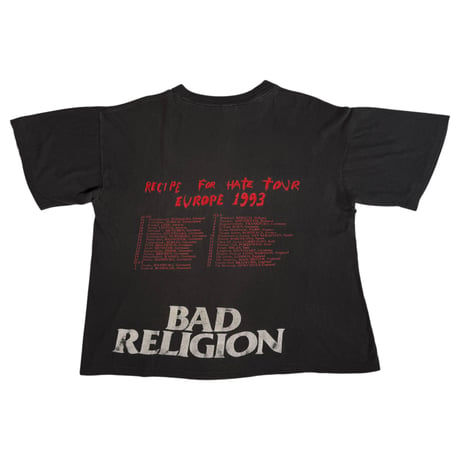 BAD RELIGION "RECIPE FOR HATE TOUR EUROPE 1993" X-LARGE 1319