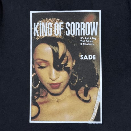 SADE "KING OF SORROW" GIANT FITS LIKE X-LARGE 1629