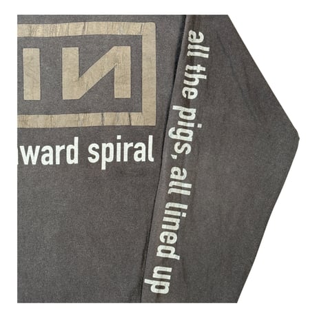 NINE INCH NAILS "THE DOWNWARD SPIRAL HALO EIGHT" LS ALLSPORT X-LARGE 1451
