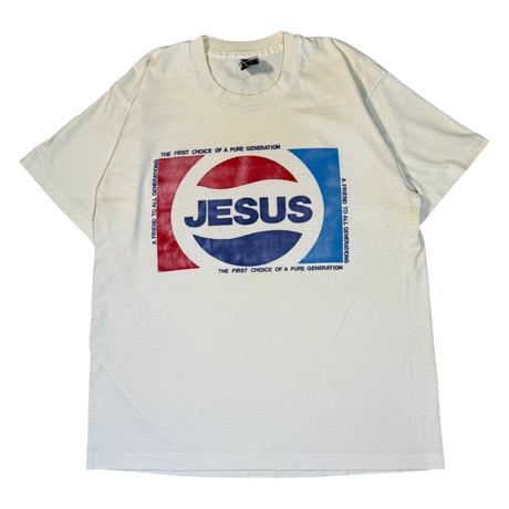JESUS AND MARY CHAIN "PEPSI PARODY" SCREENSTARS FITS LIKE X-LARGE 1979