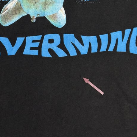 NIRVANA "NEVERMIND Y2K BLACK" FITS LIKE X-LARGE 1297
