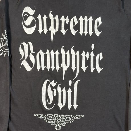 CRADLE OF FILTH "SUPREME VAMPYRIC EVIL" LS FITS LIKE X-LARGE 2116