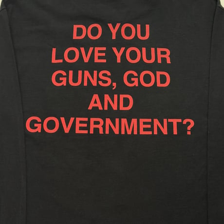 MARILYN MANSON "DO YOU LOVE YOUR GUNS,GOD AND GOVERNMENT" LS AAA LARGE 1069