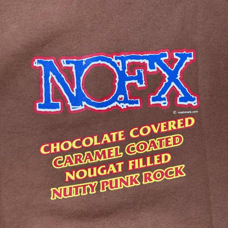NOFX "PUNKERS" HOODIE SCREENSTARS X-LARGE1820