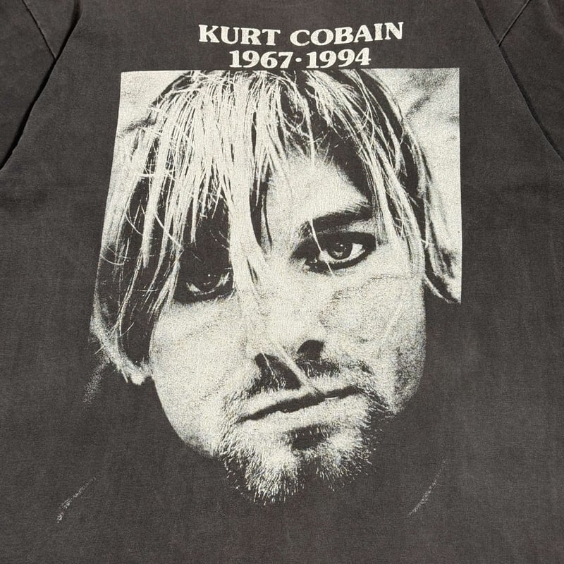 NIRVANA  COBAIN Memorial tシャツ ヴィンテージ Nirvana Kurt Cobain Memorial Portrait Vintage T-shirt – Justin Reed