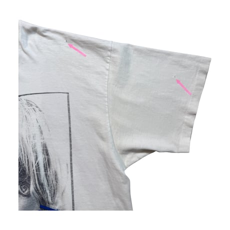 KURT COBAIN "MEMORIAL WHITE" ANVIL X-LARGE 1827