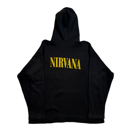 NIRVANA "KURT COBAIN DOLLAR BILL " HOODIE FITS LIKE X-LARGE 1902