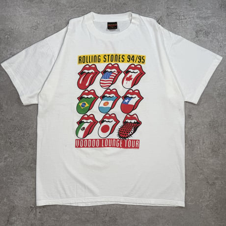 THE ROLLING STONES 【VOODOO LOUNGE 】 BROCKUM X-LARGE ローリングストーンズ 1390