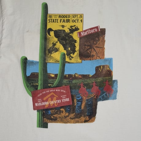 Marlboro 【CACTUS RODEO COUNTRY】FRUIT OF THE LOOM X-LARGE マルボロ 1220