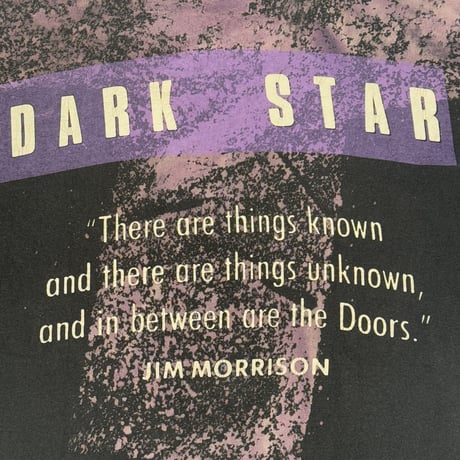JIM MORRISON "DARK STAR" LS SCREENSTARS X-LARGE 1221