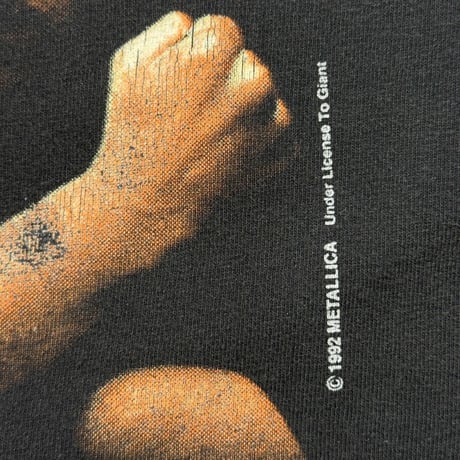 METALLICA "BIRTH SCHOOL" 1992 HANES X-LARGE メタリカ 319