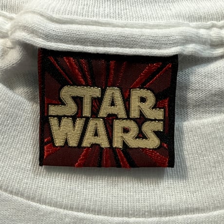 STAR WARS "EPISODE Ⅰ,MOVIE PROMO" STAR WARS TAG FITS LIKE LARGE  2114