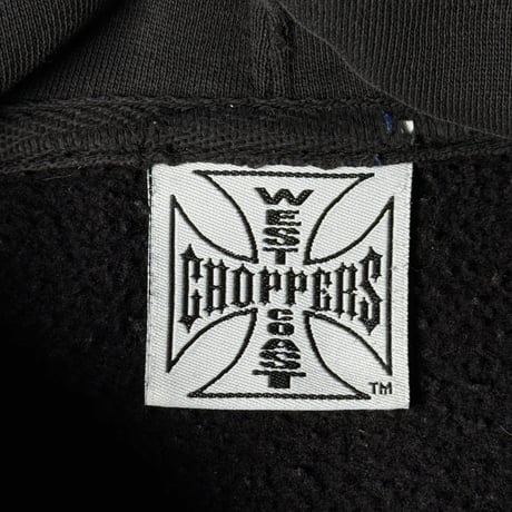 WEST COAST CHOPPERS "FLAME LOGO" HOODIE WCC TAG X-LARGE 2177
