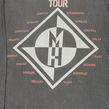 MACHINE HEAD "BOW DOWN TO NONE TOUR" LS BLUE GRAPE LARGE 1528